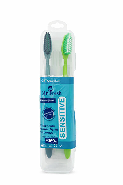 Herbadent Mr Fresh Natural Diş Fırçası 2'li