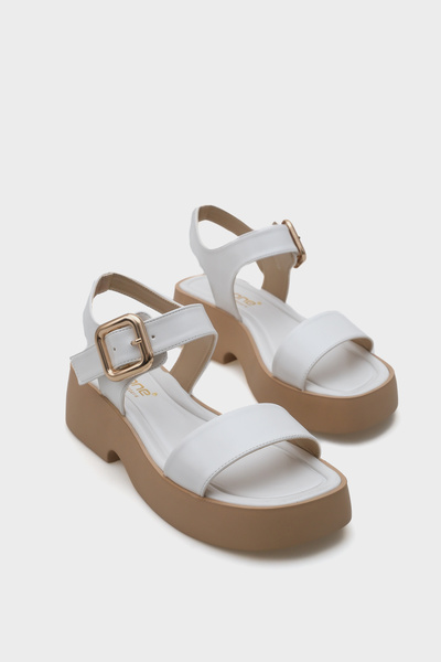 Capone Outfitters Eddie Wedge Heels egypántos csatos női komfort szandál