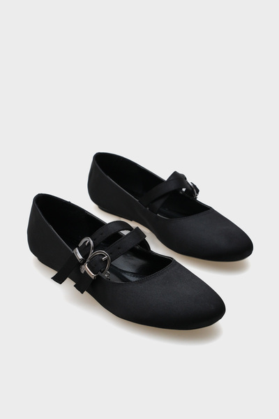 Capone Outfitters Azalea baleríny s dvojitou pruhovanou přezkou