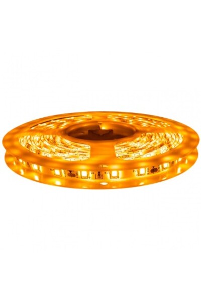 Xenon Bright Bandă LED galbenă 60 LED-uri 3528/metru, 12V, impermeabilă, rolă...