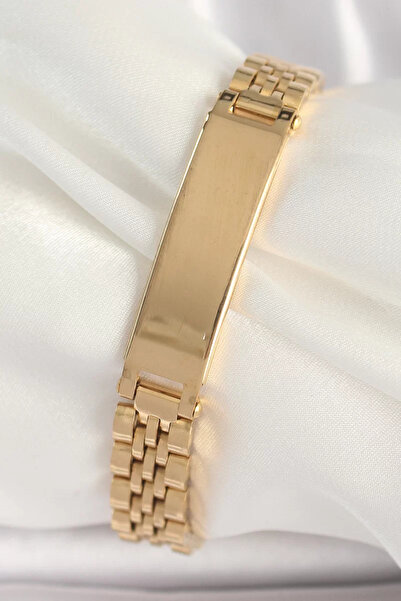 Skygo 316L Steel Gold Color Chain Imprint Model Men's Bracelet - Tj-Eb3719