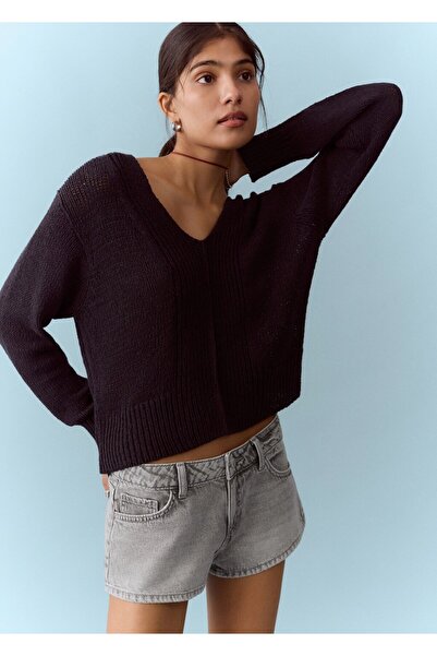 Mango Teen Düşük bel micro fit şort