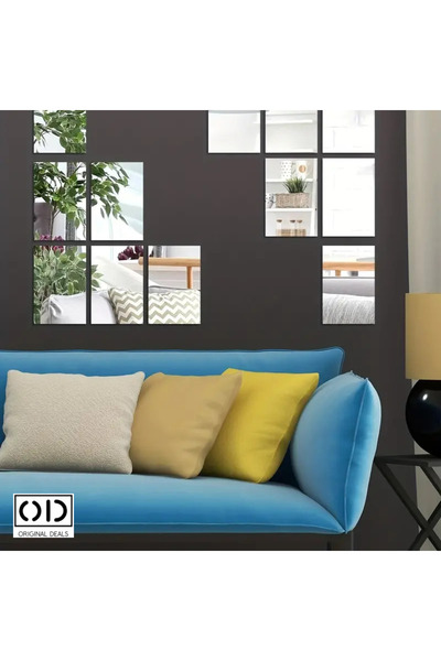 ORIGINAL DEALS Αυτοκόλλητος καθρέφτης για εσωτερική διακόσμηση και σχεδιασμό,...