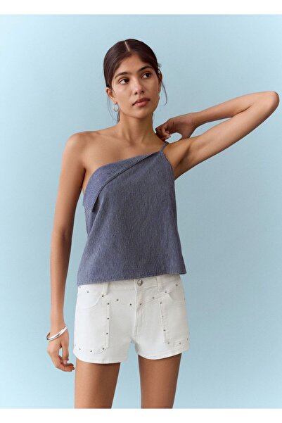 Mango Teen Zımbalı cepli şort