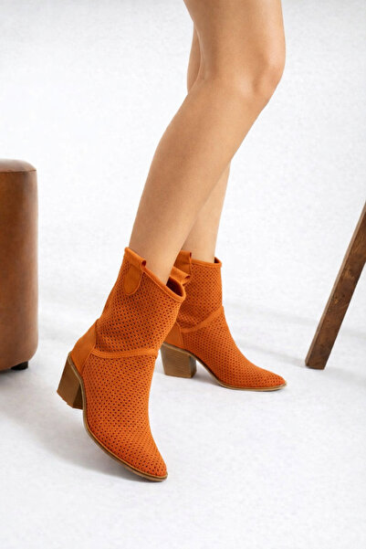 POTEEN Ptc Handy Γυναικείες καλοκαιρινές κοντές μπότες Western Cowboy με πορτ...