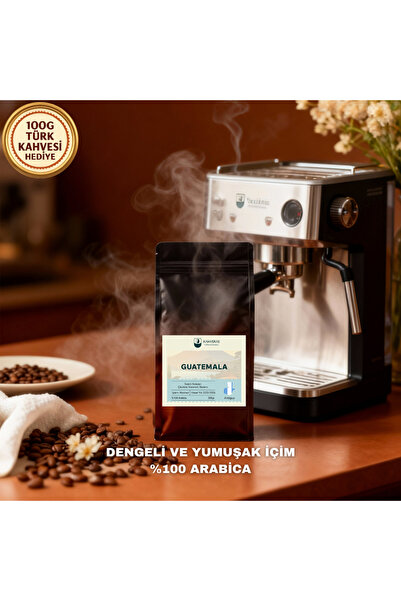 Kahveras Coffee Roastery Guatemala Kahve 250g %100 Arabica Taze Kavrum | Çeki...