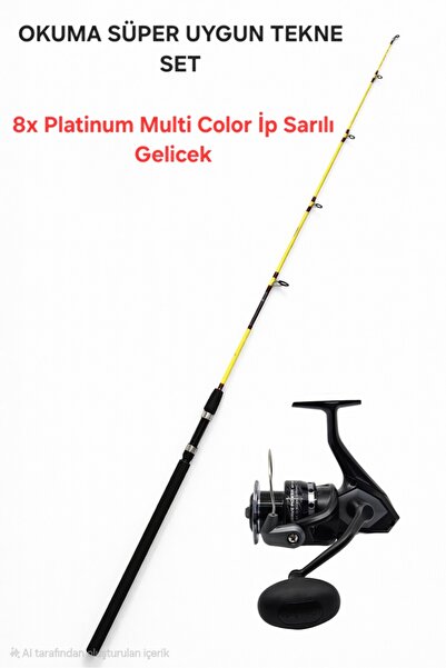 Okuma Wave Power Wp-6000 Olta Makinesi+Nova TRUVA 150 CM DOLGU TEKNE BOT KAMI...