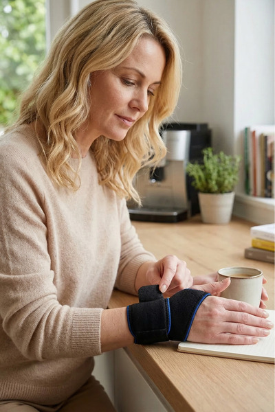 zabinza DELİKLİ BANDAJ BİLEKLİĞİ