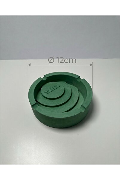 taika Katmanlı Yuvarlak Beton Küllük
