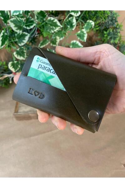 ALESTA LEATHER (Named) Modern Men's Wallet Card Holder - Genuine Leather Hand...