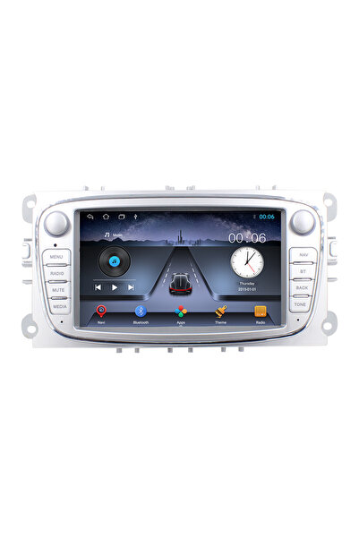 Kingwin 7 inç Ford Uyumlu Android CarPlay 4 GB RAM 64 GB HAFIZA Multimedya Ar...