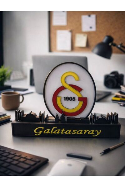 Exyrio Galatasaray 1905 Masaüstü Dekor Biblo | 3D Baskı Taraftar Dekoru | Ofi...