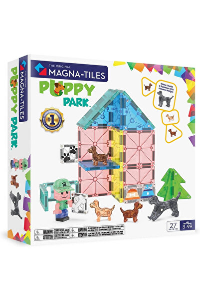 TOYFEST ماجنا تايلز بارك للكلاب الصغيرة 27 قطعة