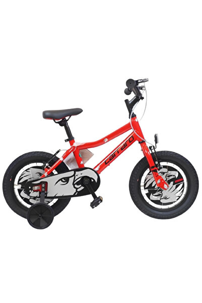 TOYFEST Carraro Red Eagle 14 Rim Children's Bicycle Red-Black-Silver