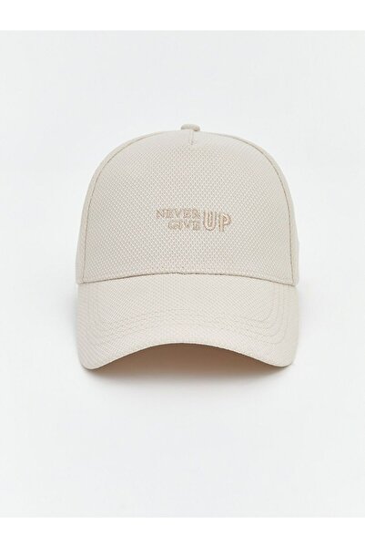 LC Waikiki Text embroidered men's cap hat