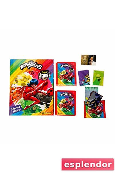 esplendor كتاب ملصقات الدعسوقة والقط الفائق مع 192 منطقة لصق