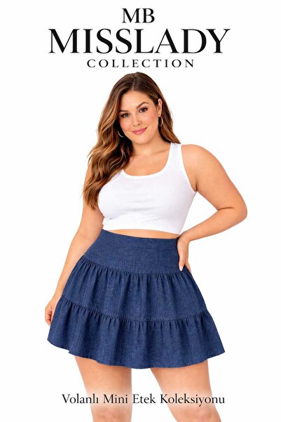 MB MİSSLADY COLLECTION Volanlı Mini Etek