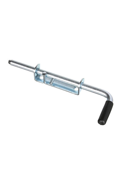 OEM Lower latch for double gate, steel, grey