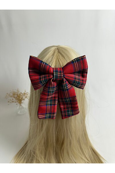 MegssStore مشبك تلقائي على شكل فيونكة منقوشة