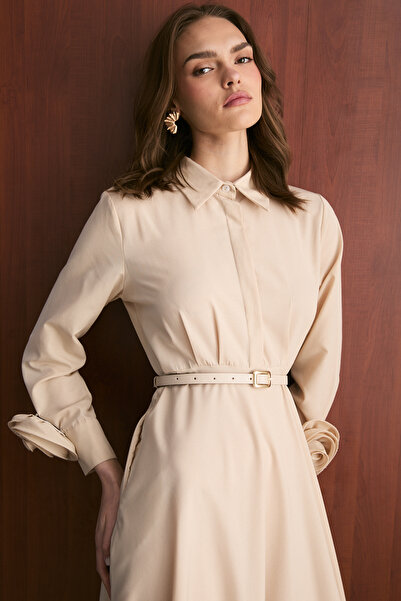 Melike Tatar Ποπλίνα Φόρεμα 32-2739