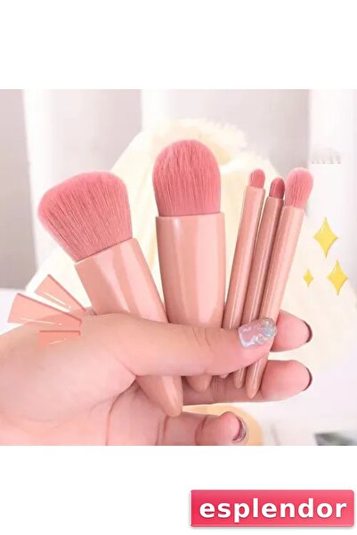 esplendor Mirrored Makeup Brush Set