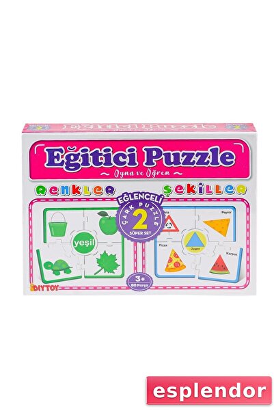 esplendor 7194 أشكال ألغاز عجلة الألوان