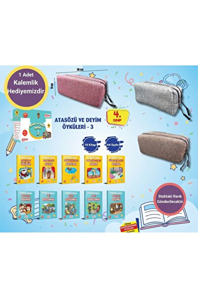Artı Eğitim Yayınları ATASÖZÜ VE DEYİM ÖYKÜLERİ SERİSİ – 3 - Kalemlik Hediyel...