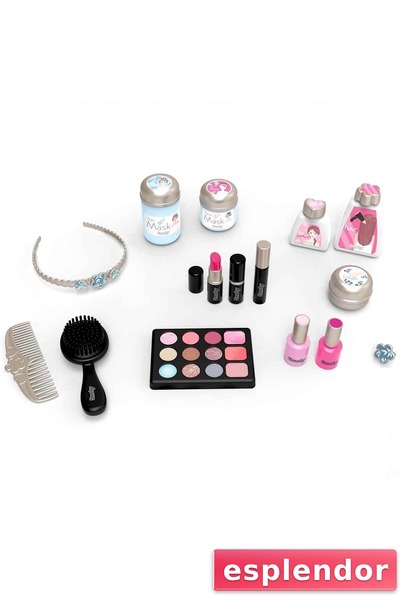 esplendor طاولة تعليمية للمكياج وتصفيف الشعر للأطفال