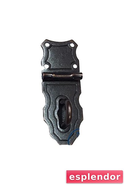 esplendor Antique Look Small Chest Lock Strap with Oxide Finish