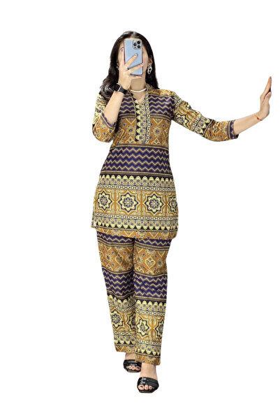 MYSMAR Green Rayon Cord-sets Set - HRT5422 | Green