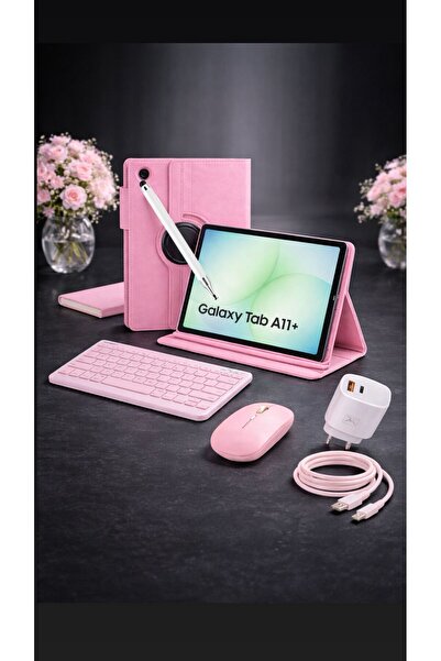 Samsung Galaxy Tab A11 Plus 6gb 128gb 11 İNÇ (KALEM HEDİYE) Kılıf Başlık Klav...