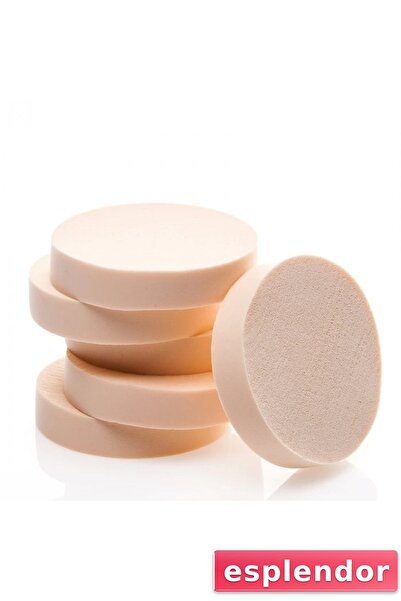 esplendor إسفنجة مكياج دائرية مكونة من 6 قطع