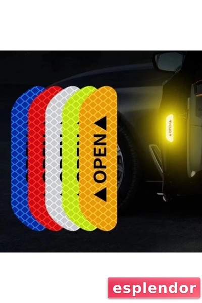 esplendor Reflective Car Door Sticker