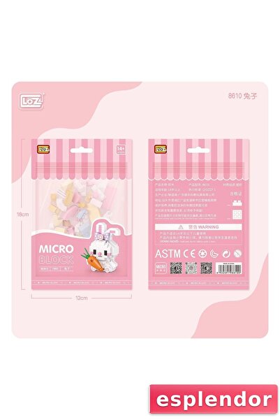 esplendor LZ8610 LOZ كتلة لعبة حقيبة صغيرة -Vagonlife