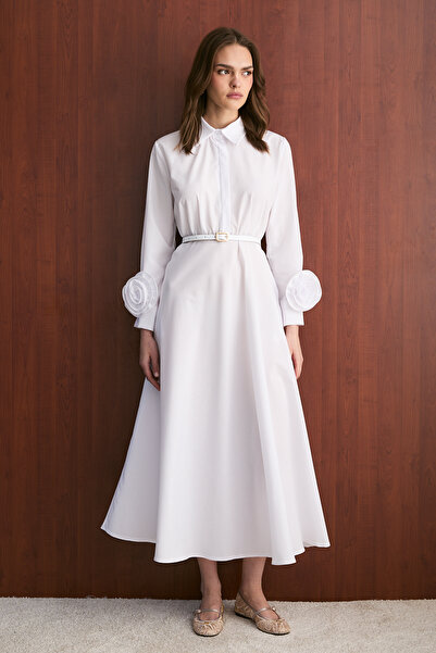 Melike Tatar poplin Rochie 32-2739