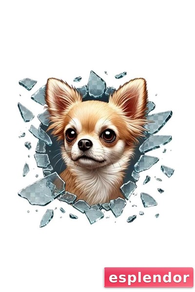 esplendor Fulcar Chiuahua Vehicle Sticker