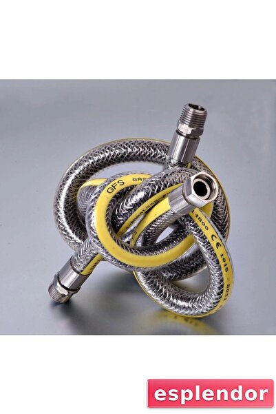 esplendor خرطوم حماية إضافي مرن للغاز الطبيعي لفرن الطباخ 0.50 سم