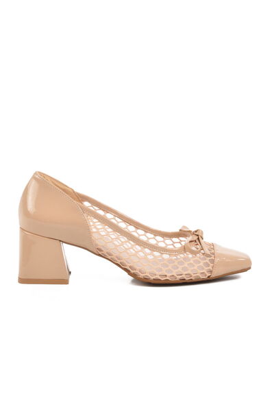 Aspor Ten Anorak Knitted Women's Classic Heeled Shoes