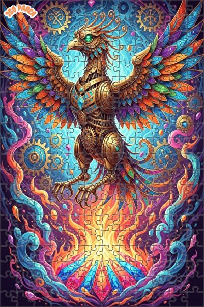 Esranın Dünyası لغز خشبي ميكانيكي أنكا فاير دانس مزدوج الطبقات إطارًا 250 قطع...