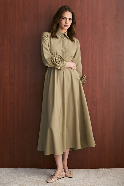 Melike Tatar Poplin Dress 32-2739