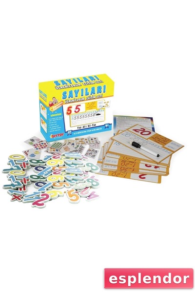 esplendor مجموعة تعليمية تعلم الأرقام 9222
