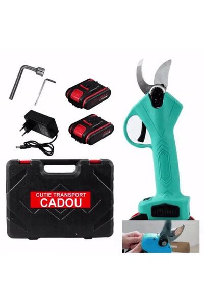 Smart Electric Garden Shears with 2 Batteries of 48 V