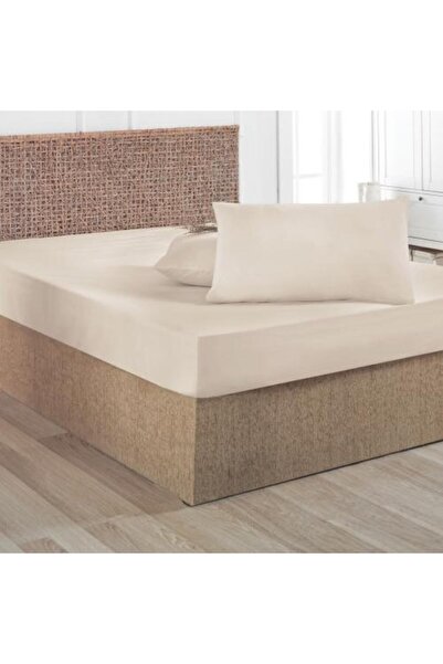 Alhabib bedding Turkish beige plain Cotton Cushion Cover , 70x50 cm