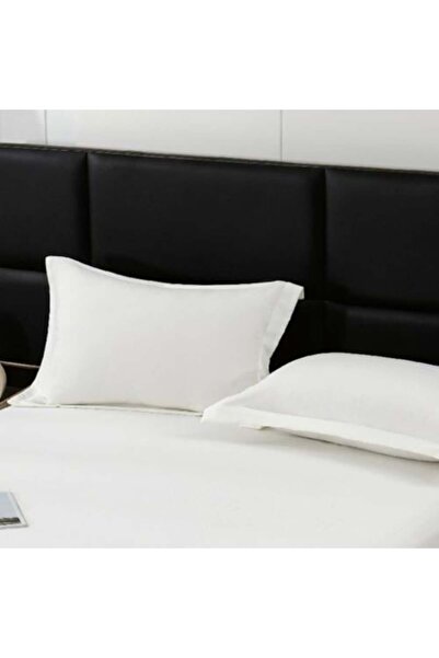 Alhabib bedding طقم غطاء وسادة شارم سادة كريمي عدد القطع 2