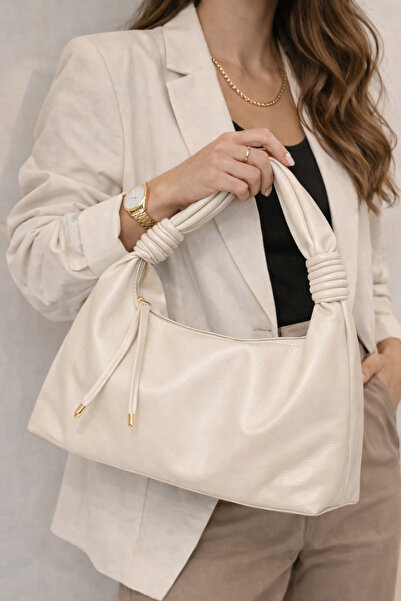 kikiriktekstil 10896 Women's Inner Bag a Lined Shiny S Faux Leather Bag