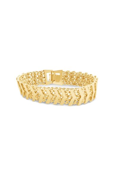 Ramaria Atelier Chevron Mesh Link Bracelet