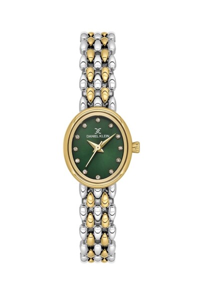 Daniel Klein Dk.13.10148-5 Minimal Oval Dial 3 Atm Water-Resistant Metallic-G...