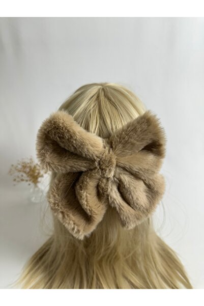 MegssStore مشبك أوتوماتيكي على شكل فيونكة من هوني فوم وبري