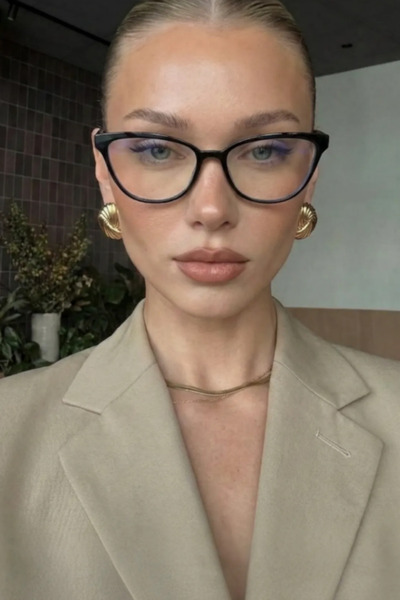 MioArt Cat Eye Çerçeveli Blue Block Mavi Işık Filtreli Ekran Gözlüğü