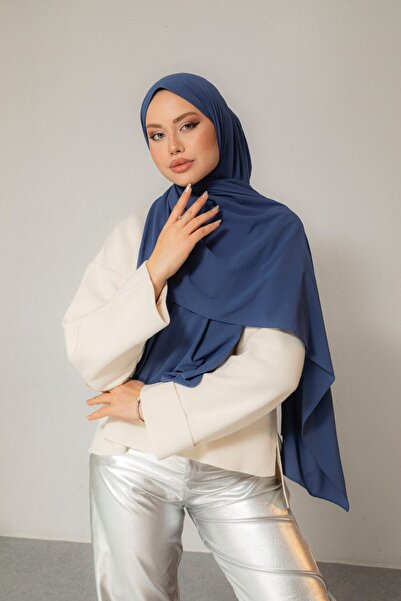 Luis Wella قماش قابل للتمدد قماش مودال شال ريلاكس 75x185 وشاح نسائي كامل الحجم